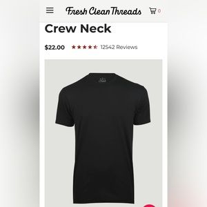 Fresh Clean Tees Men’s Crewneck Brandnew